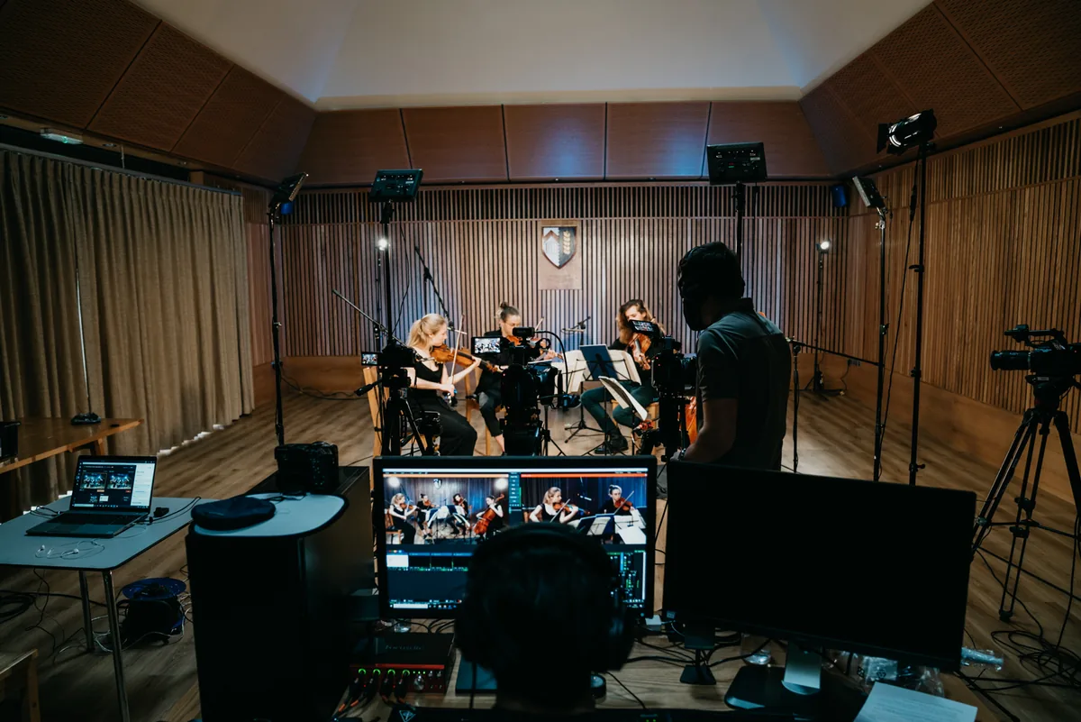 Multi-camera live streaming production — Oxfordshire AV